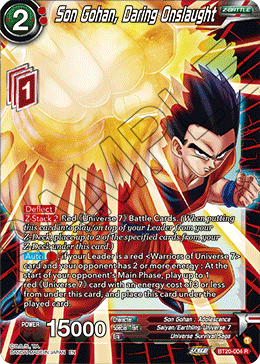 Son Gohan, Daring Onslaught, Power Absorbed · BT20-004