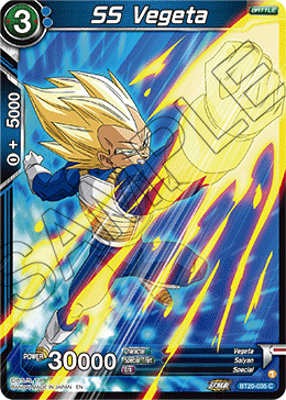 SS Vegeta, Power Absorbed · BT20-035