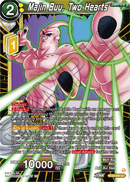 Majin Buu, Two Hearts, Power Absorbed Pre-Release Cards · BT20-090