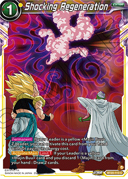 Shocking Regeneration, Power Absorbed · BT20-113