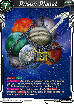 Prison Planet, Power Absorbed · BT20-135