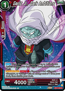 Garlic Jr., Dark Ambitions, Wild Resurgence · BT21-025