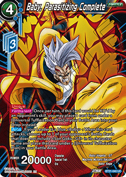 Baby, Parasitizing Complete, Wild Resurgence Pre-Release Cards · BT21-040