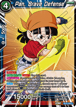 Pan, Brave Defense, Wild Resurgence · BT21-045