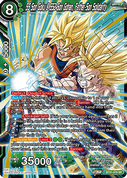 SS Son Goku & SS2 Son Gohan, Father-Son Solidarity, Wild Resurgence · BT21-079