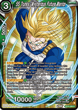 SS Trunks, Mysterious Future Warrior, Wild Resurgence · BT21-082