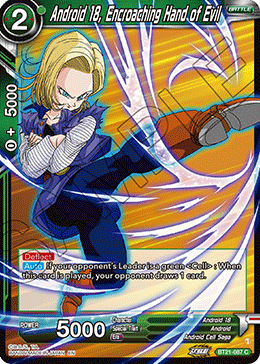 Android 18, Encroaching Hand of Evil, Wild Resurgence · BT21-087