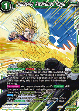 Uneasing Awakened Rage, Wild Resurgence · BT21-097
