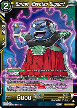 Sorbet, Devoted Support, Wild Resurgence · BT21-127