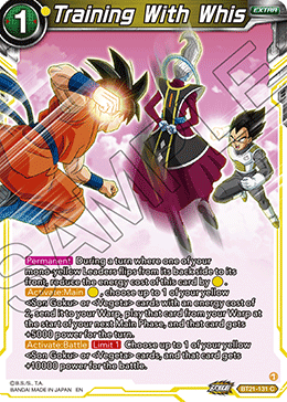 Training With Whis, Wild Resurgence · BT21-131