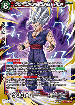 Son Gohan, Beast Roar, Critical Blow · BT22-009