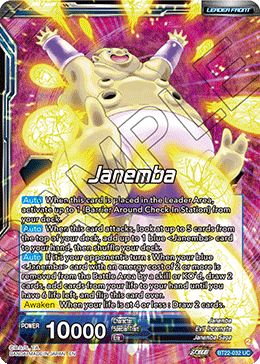 Janemba // Janemba, Silent Demon, Critical Blow Pre-Release Cards · BT22-032