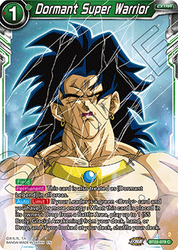 Dormant Super Warrior, Critical Blow · BT22-079