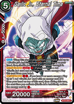 Garlic Jr., Eternal Time, Perfect Combination · BT23-009
