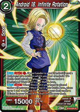 Android 18, Infinite Rotation, Perfect Combination · BT23-028