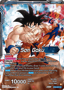 Son Goku // Son Goku & Piccolo, Rag-Tag Alliance, Perfect Combination · BT23-037