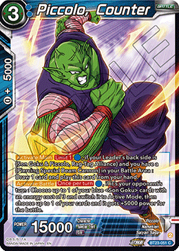 Piccolo, Counter, Perfect Combination · BT23-051