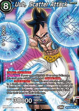 Uub, Scatter Attack, Perfect Combination · BT23-067