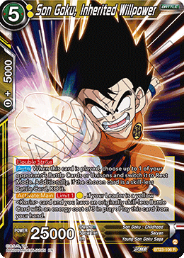 Son Goku, Inherited Willpower, Perfect Combination · BT23-106