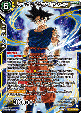 Son Goku, Multiple Awakenings, Perfect Combination · BT23-109