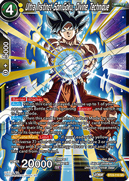 Ultra Instinct Son Goku, Divine Technique, Perfect Combination · BT23-110