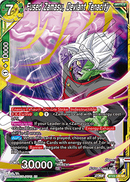 Fused Zamasu, Deviant Tenacity, Perfect Combination · BT23-135