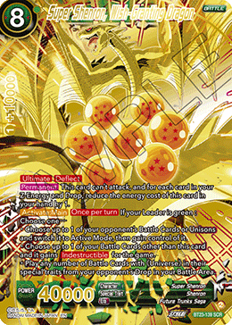 Super Shenron, Wish-Granting Dragon, Perfect Combination · BT23-139