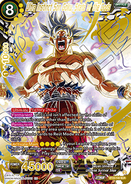 Ultra Instinct Son Goku, State of the Gods, Perfect Combination · BT23-140