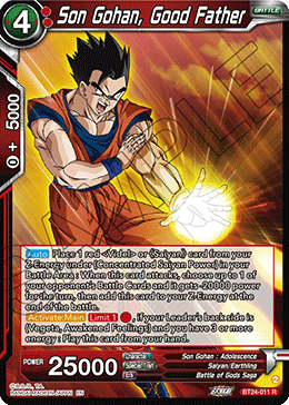 Son Gohan, Good Father, Beyond Generations · BT24-011