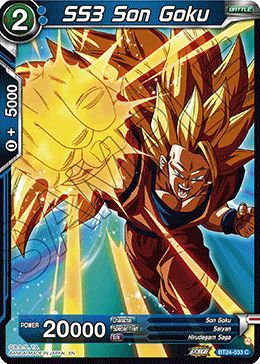 SS3 Son Goku, Beyond Generations · BT24-033