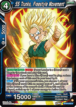 SS Trunks, Freestyle Movement, Beyond Generations Pre-Release Cards · BT24-035