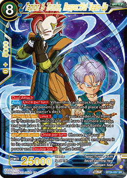 Tapion & Trunks, Respectful Team-Up, Beyond Generations · BT24-037