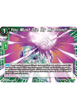 You Must Die By My Hand!, Beyond Generations · BT24-060
