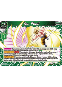 You Fool!, Beyond Generations Pre-Release Cards · BT24-061