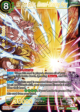 SS Son Goku, Ground-Shaking Fury, Beyond Generations · BT24-062