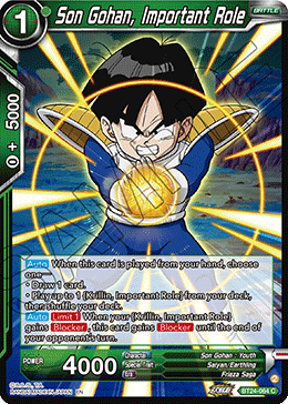Son Gohan, Important Role, Beyond Generations · BT24-064