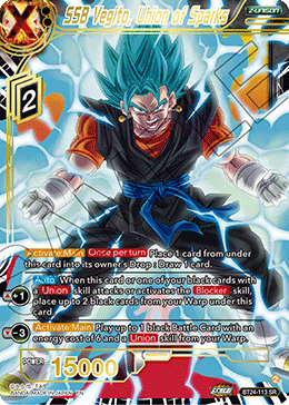 SSB Vegito, Union of Sparks, Judge Promotion Cards · BT24-113