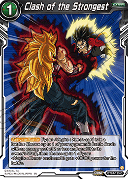 Clash of the Strongest, Beyond Generations · BT24-125