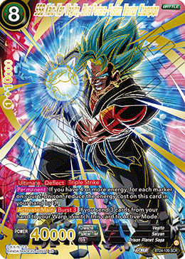 SSB Kaio-Ken Vegito, Blue Potara-Fusion Warrior Champion, Beyond Generations · BT24-139