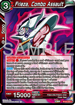 Frieza, Combo Assault, Ultimate Advent · BT26-008