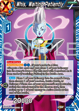 Whis, Waiting Patiently, Ultimate Advent · BT26-034
