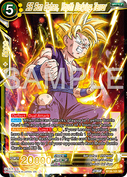 SS Son Gohan, Youth Defying Terror, Ultimate Advent · BT26-101