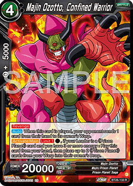 Majin Ozotto, Confined Warrior, Ultimate Advent · BT26-133