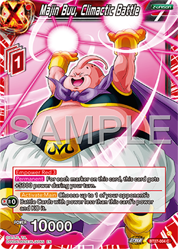 Majin Buu, Climactic Battle, History of Z · BT27-004