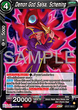 Demon God Salsa, Scheming, History of Z · BT27-104