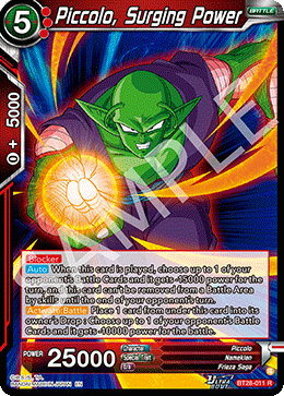 Piccolo, Surging Power, Prismatic Clash Release Event · BT28-011