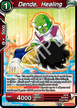 Dende, Healing, Prismatic Clash Release Event · BT28-016