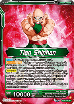 Tien Shinhan // Tien Shinhan, Return of the Mysterious Technique, Prismatic Clash Release Event · BT28-056