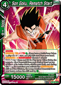 Son Goku, Rematch Start, Prismatic Clash · BT28-061