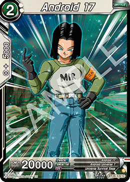 Android 17, Prismatic Clash · BT28-122